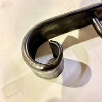 Forged Stair Handrail,Handmade Steel Wall Rail,Heavy-Duty Forged Handrail,Premium Wall-Mounted Railing,Classic Design,Custom Lengths