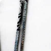 Personalized Fire Poker with Hook – Custom Engraved Forged Fireplace Tool, Blacksmith Gift for Dad, Anniversary or Outdoor Fire Pit