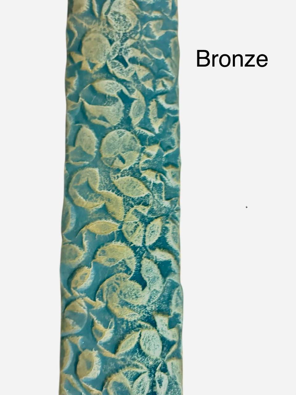 Luxury Forged Iron Stair Handrail with Swivel Brackets,Custom Length 16”–79”, 2” Wide Steel Rail,Safety Wall Railing,Indoor Outdoor,Black Bronze Gold Patina