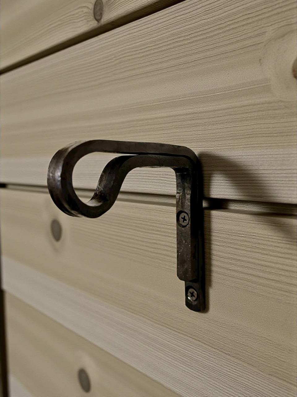 Hand forged curtain rod, home decor and rustic window treatments, farmhouse shower curtain rod, single or double curtain rod,custom length.