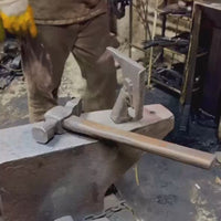 Forged Stair Handrail,Handmade Steel Wall Rail,Heavy-Duty Forged Handrail,Premium Wall-Mounted Railing,Classic Design,Custom Lengths